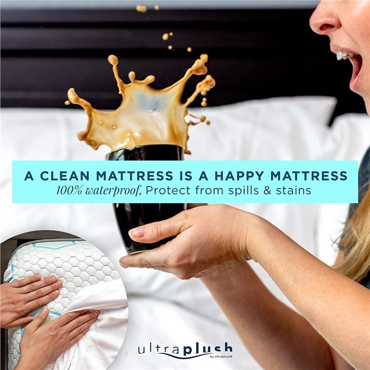 Ultra Plush Waterproof Mattress Protector Ultra Plush Waterproof Mattress Protector